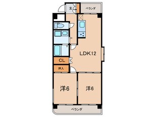 ガーデンテラス甲東園の物件間取画像